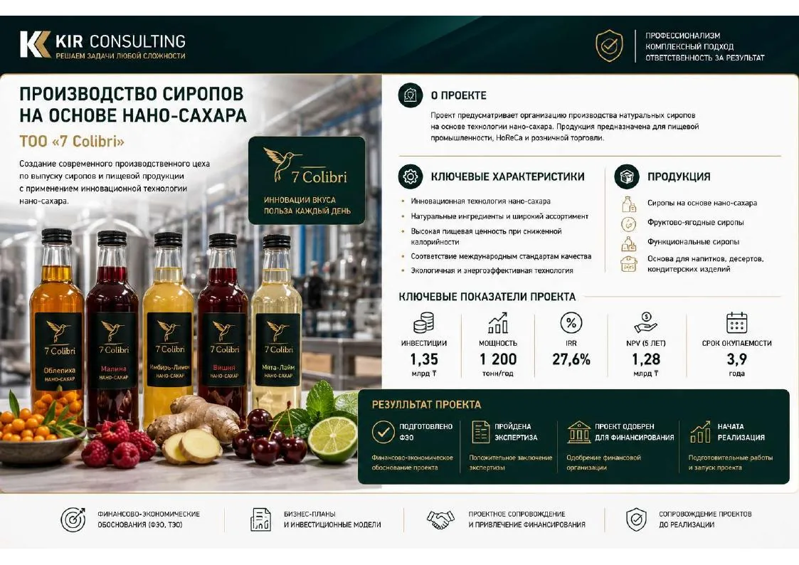 Coulter syrup production