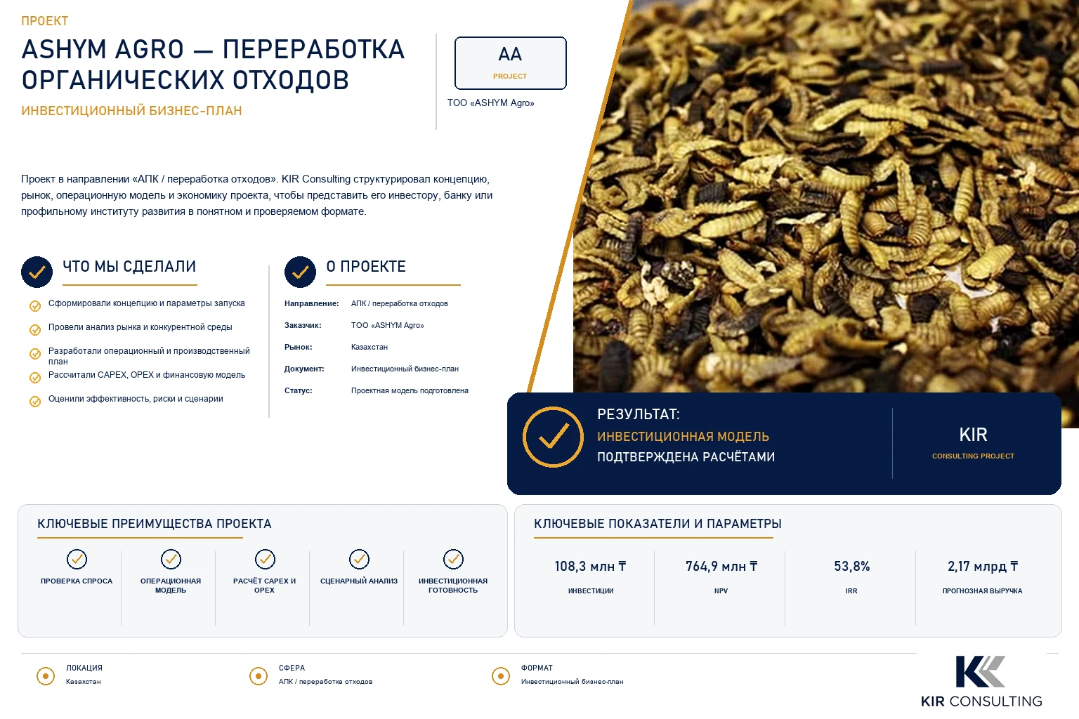 ASHYM Agro — переработка органических отходов