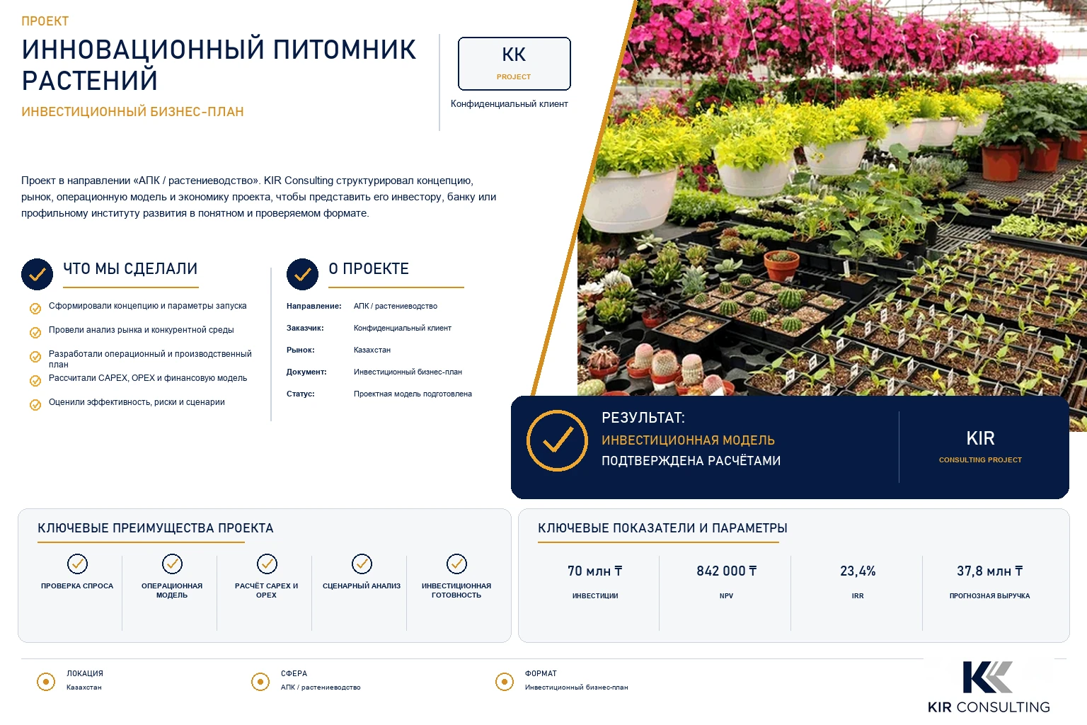 Инновационный питомник растений