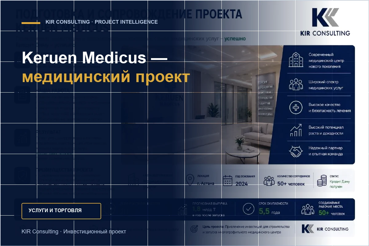 Keruen Medicus медициналық жобасы