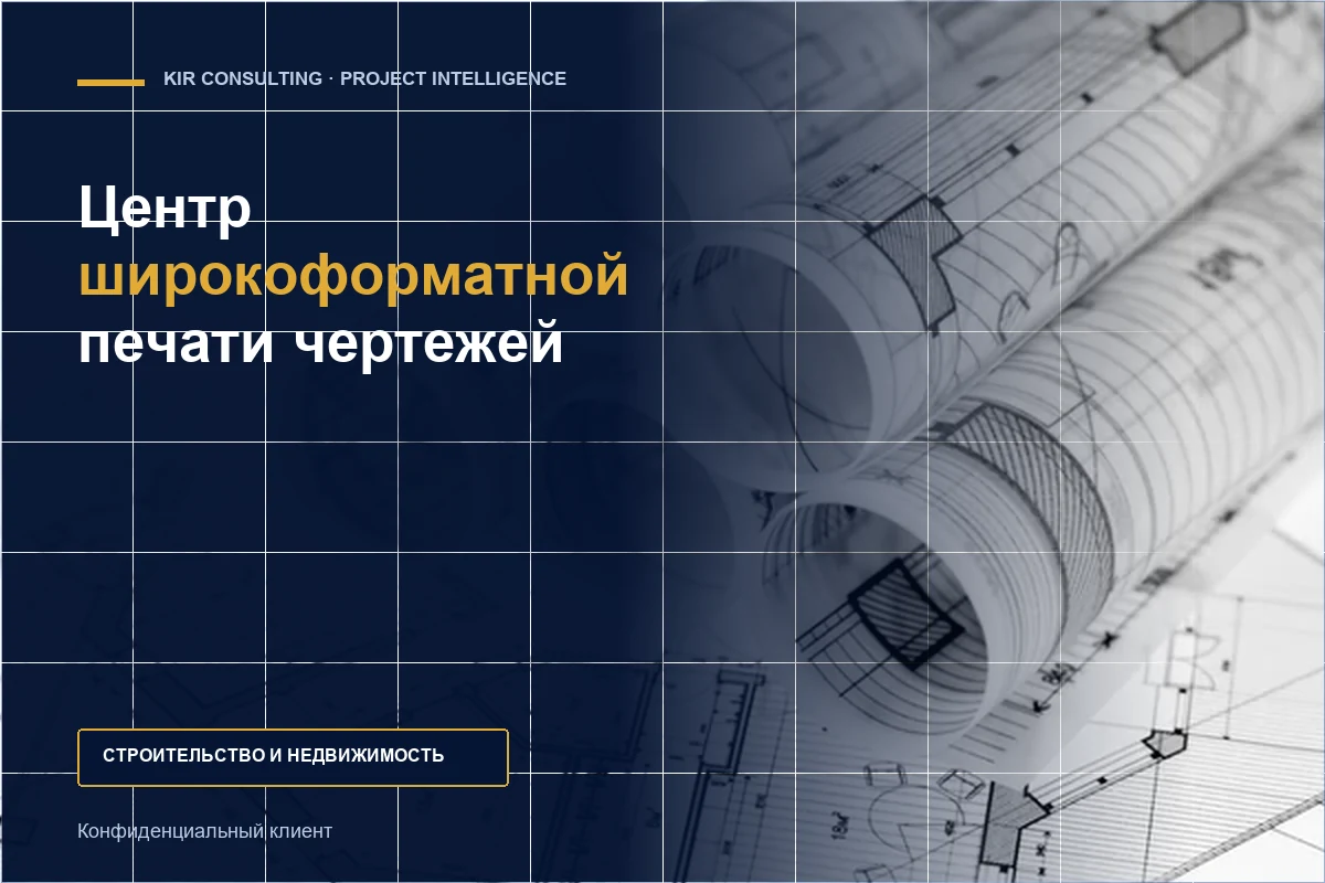 Центр широкоформатной печати чертежей